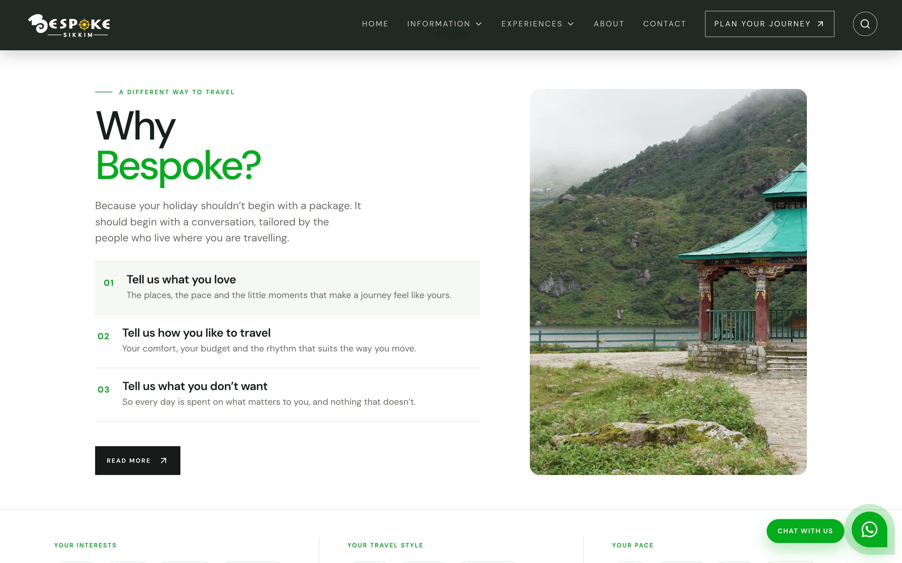Bespoke Sikkim screenshot 2